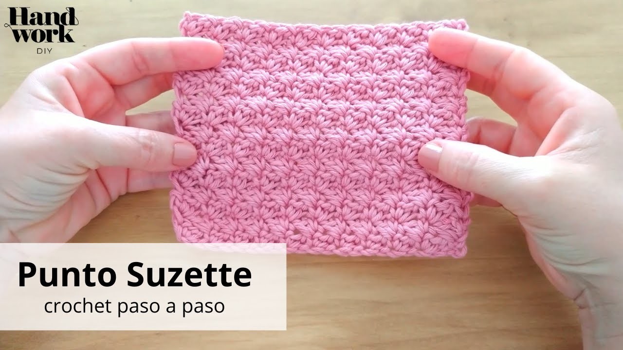 Cómo tejer punto fantasía a crochet fácil | Puntada de ganchillo reversible