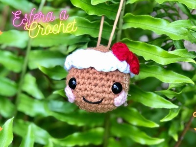 Esfera a Crochet | Galleta de Jengibre | Tutorial | Zurda