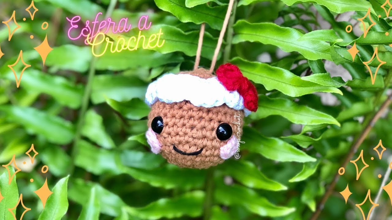 Esfera a Crochet | Galleta de Jengibre | Tutorial | Zurda