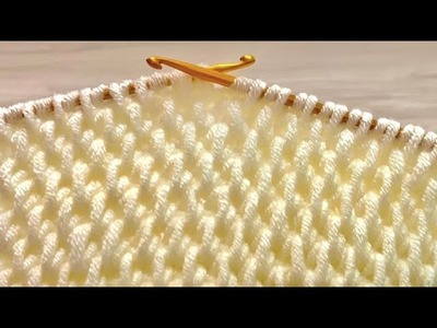Incredible???????? Very Easy Crochet for beginners. Muy hermoso ! Impresionante puntada de ganchillo