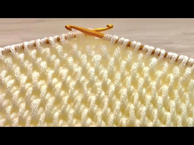 Incredible???????? Very Easy Crochet for beginners. Muy hermoso ! Impresionante puntada de ganchillo