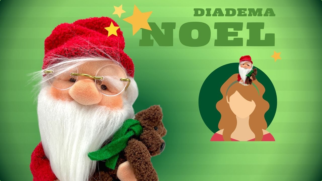 Papá Noel en tela. Diy navidad. Muñecos en tela. Hazlo tu mismo