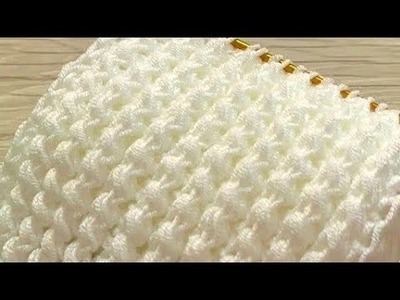 BEAUTIFUL!???? How to Crochet for beginners. Crochet baby blanket. tunisian crochet