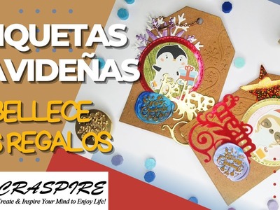 ETIQUETAS NAVIDEÑAS ???????????? Decora tus regalos en esta navidad de forma original ???????????? CO Craspire