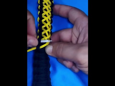 Como hacer esta hermosa pulsera de hilo