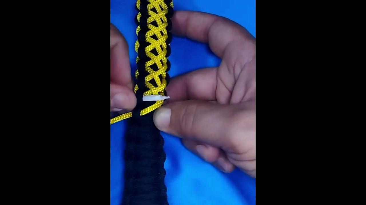 Como hacer esta hermosa pulsera de hilo
