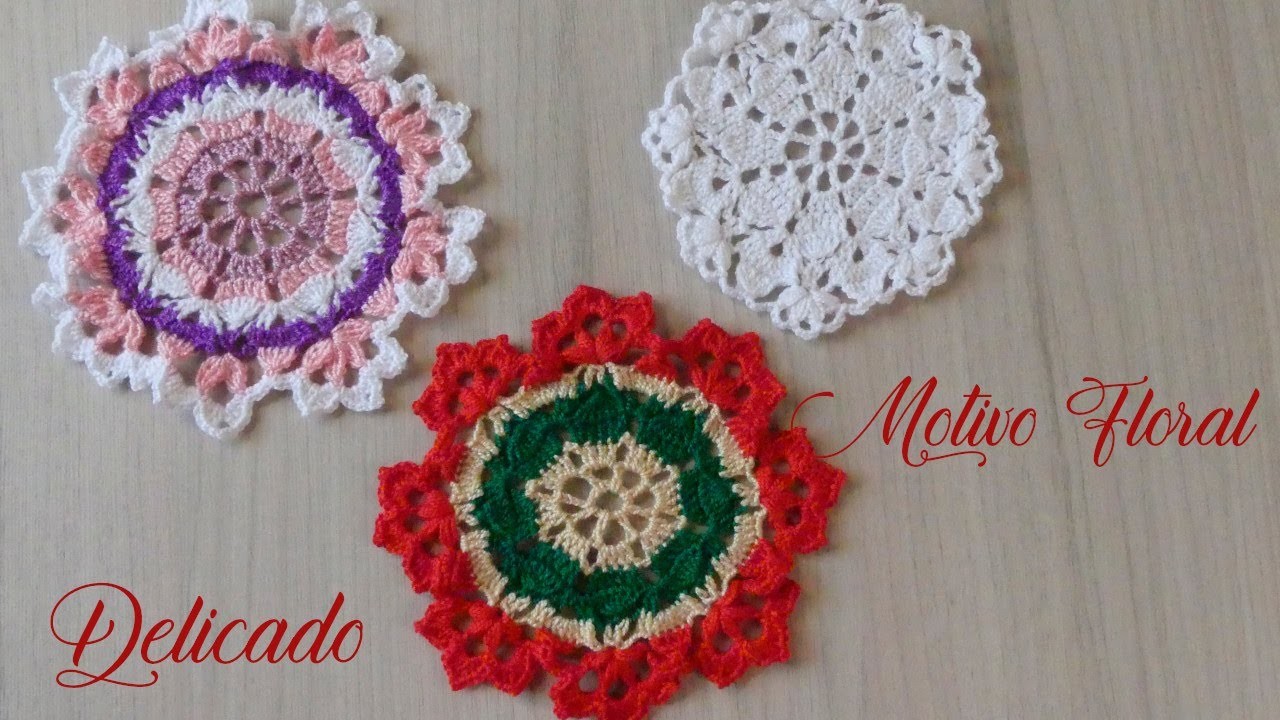 Delicado y muy fácil, clases en vivo de Crochet - Mi Rincón del Tejido
