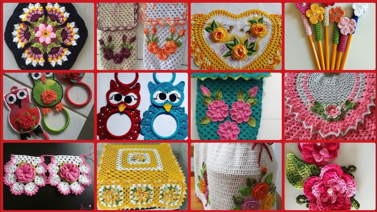 Elegante y hermoso patrón de ganchillo a mano.