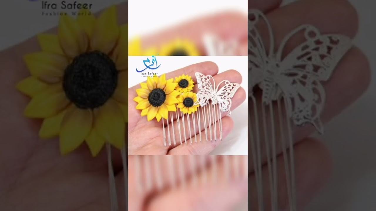 Floral Hair Comb