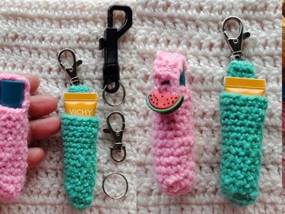 No Volveré a Perder Mi Bálsamo Labial con este Tejido ???? Más fácil imposible ????Tendencia  Crochet