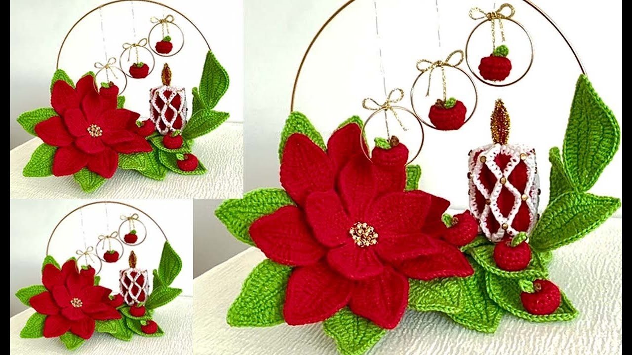 Nuevo Modelo Super Bonito Decora Tu Casa Para Navidad es Lindo Crochet
