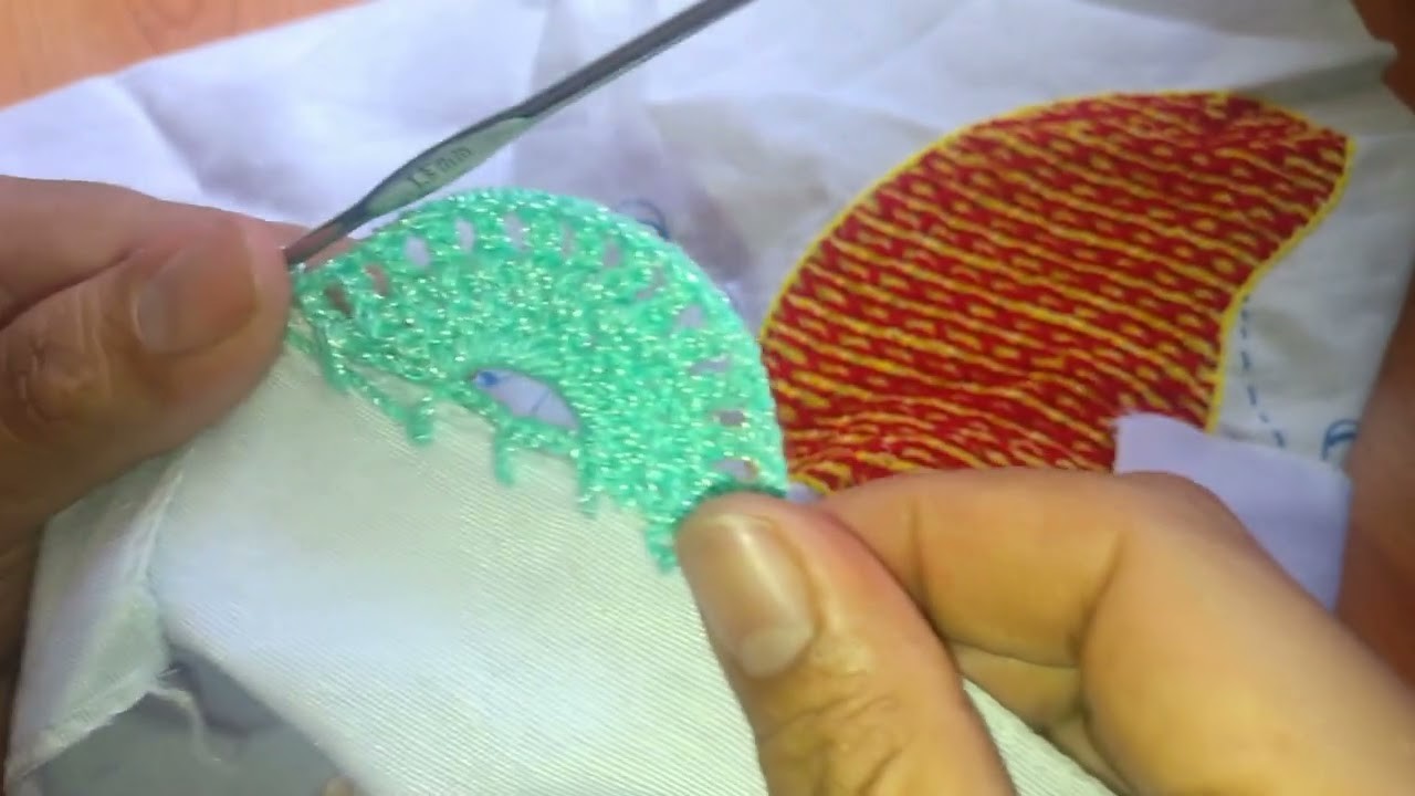 Orilla Tejida 030 tejido crochet