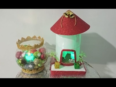 2 IDEAS NAVIDEÑAS CON RECICLAJE. manualidades navideñas 2022