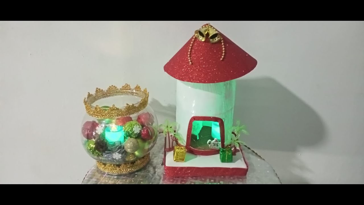 2 IDEAS NAVIDEÑAS CON RECICLAJE. manualidades navideñas 2022