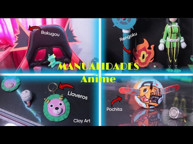 ????????4 Manualidades Anime✍️  | Decoración Anime | DIY