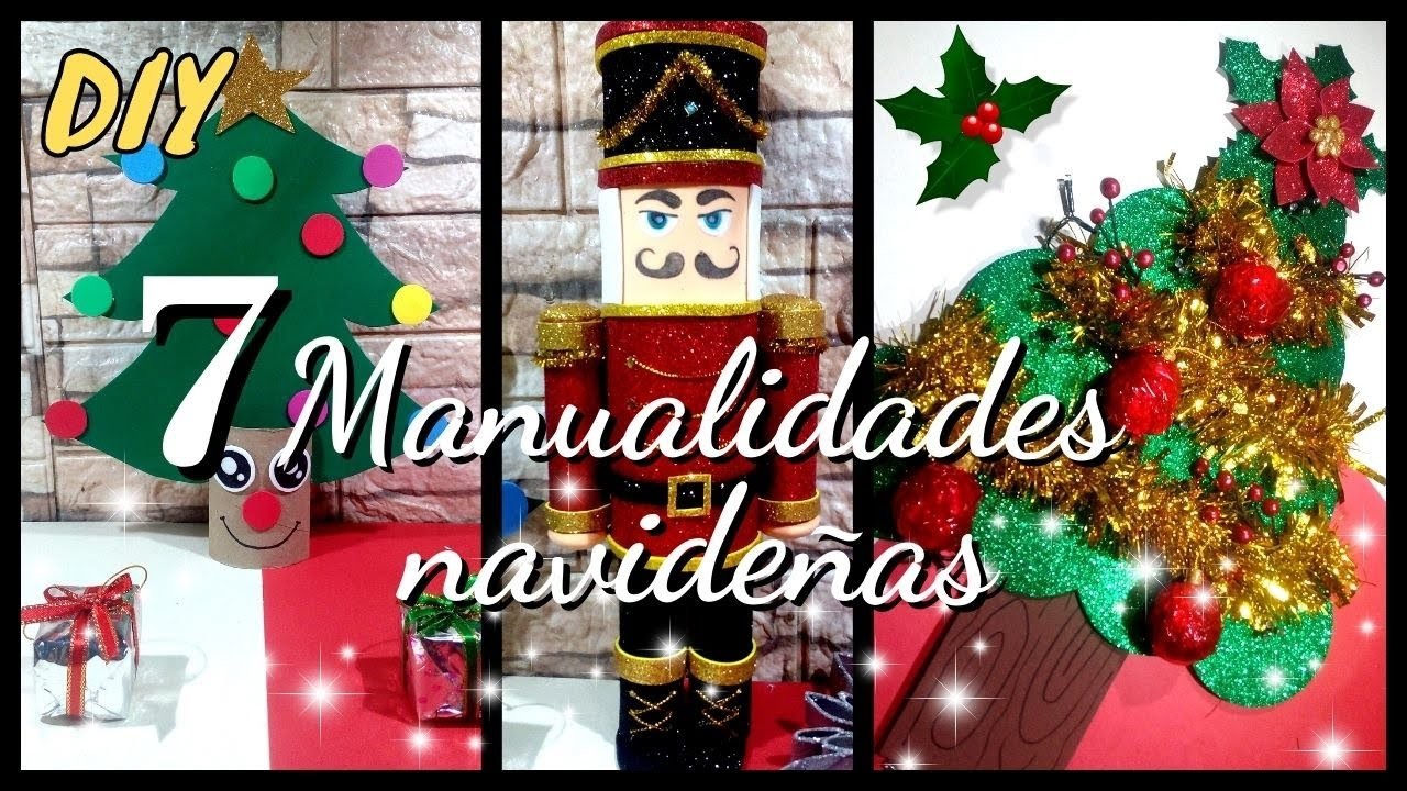 7 manualidades navideñas con reciclaje