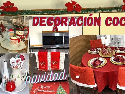 ????????‍????COMO DECORAR LA COCINA| Decoración navideña 4 manualidades navideñas para la cocina.