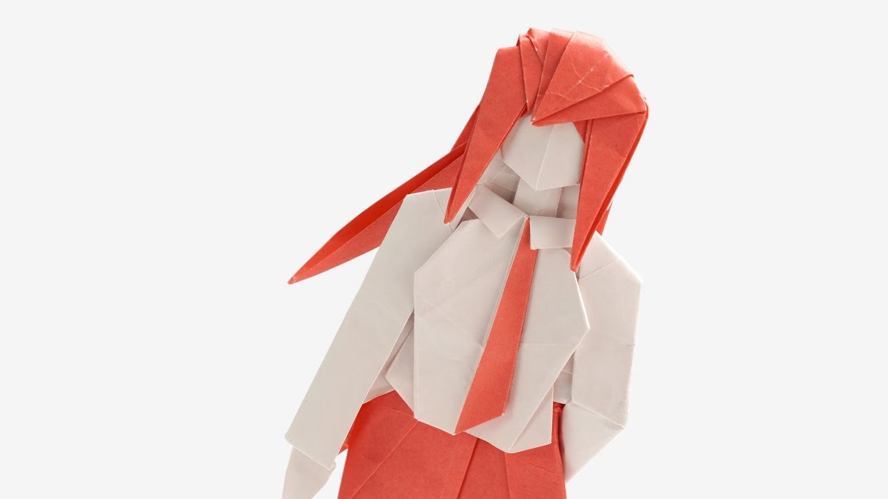 Origami MikimaChainsaw Man Tutorial#摺紙 #оригами
