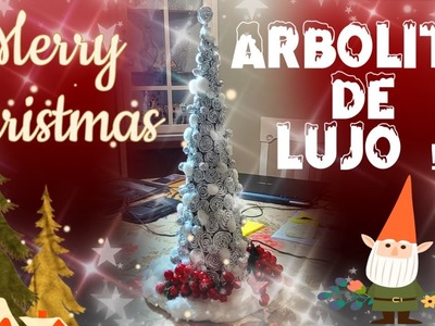 Arbolito de Navidad de Lujo (Fancy Christmas Tree) ????????????‍????#diychristmasdecoration