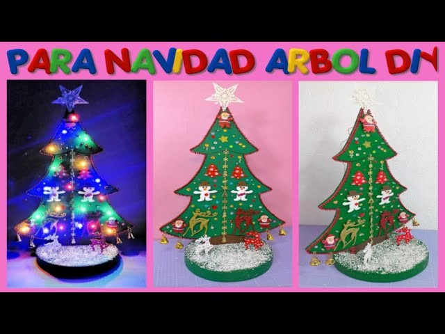 MANUALIDADES PARA NAVIDAD ARBOL DIY