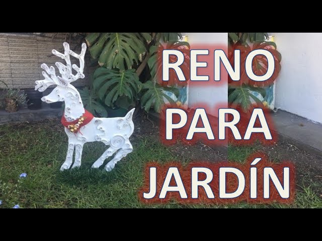 RENO SOLO CON CARTON - MANUALIDADES PARA NAVIDAD