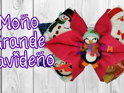 MIS VIDEOS TOP Cómo hacer un Moño Grande Navideño