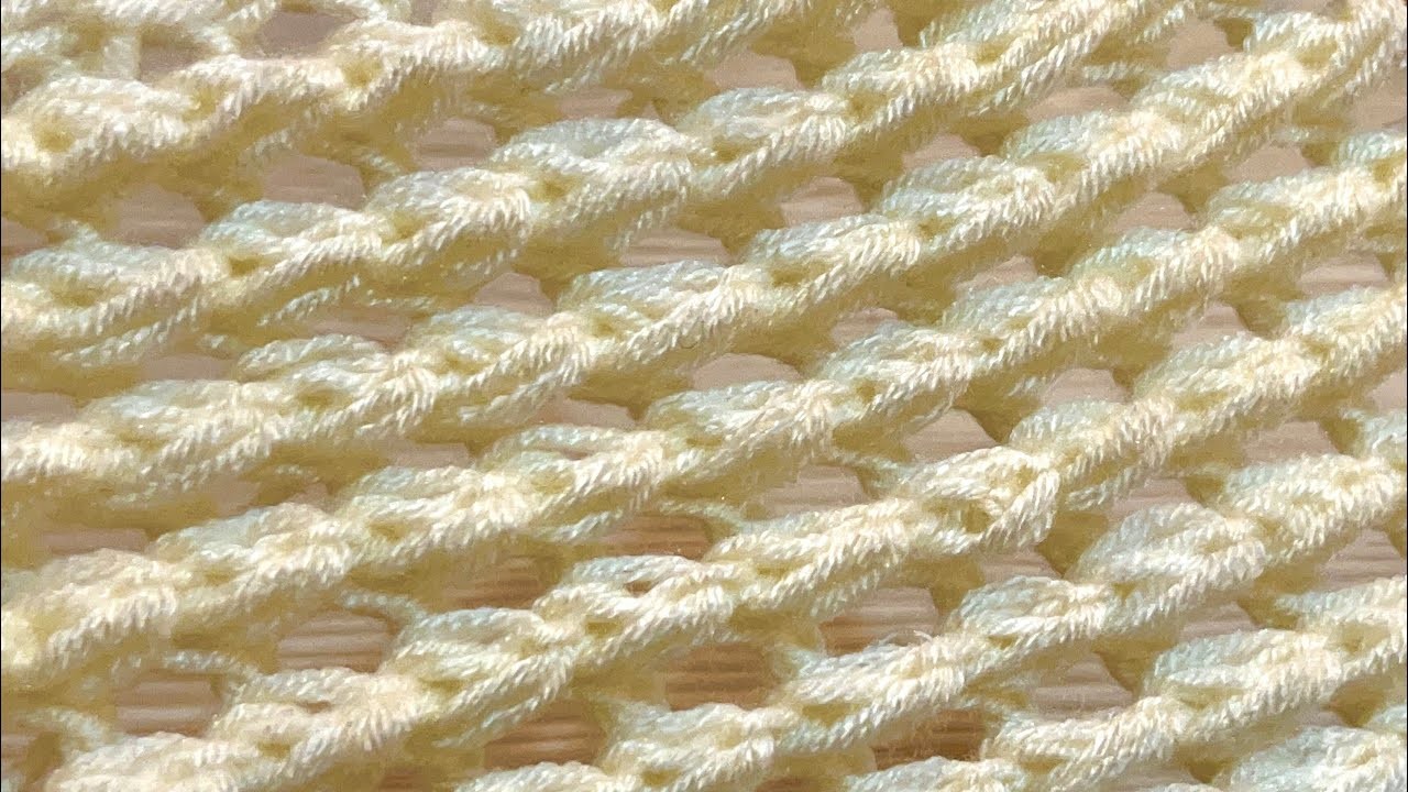 Very Easy Crochet pattern ????????. Muy hermoso ! Impresionante puntada de ganchillo