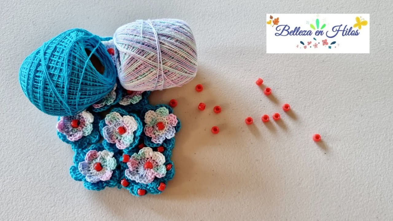 Mira lo que Hacemos con Flores de Crochet!