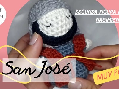 San José crochet #nacimiento #nacimientodejesús #crochet #crocheting #tejer #amigurumi #tejer