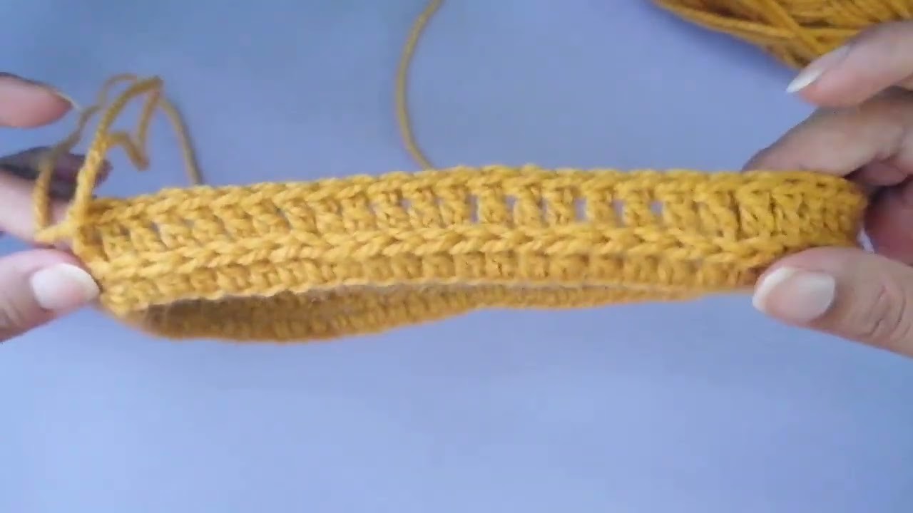 Teje Esta Vincha a Crochet Fácil y Rápido ????#crochet #facilyrapido