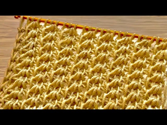 Very Easy Crochet. How to Crochet for beginners. Muy hermoso ! Impresionante puntada de ganchillo