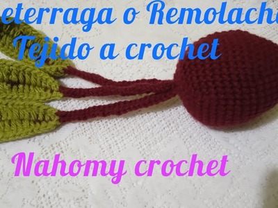 Beterraga O Remolacha A Crochet | Amigurumi | Paso A Paso