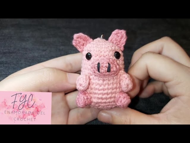 Chanchito amigurumi para principiantes