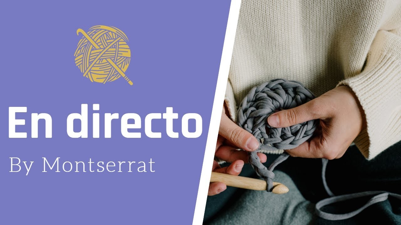 Cómo se hizo , el tejido que tienes en tus manos. #EnDirecto #Ganchillo #Crochet
