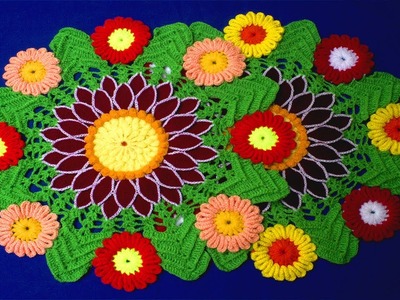 Gran idea para un centro de mesa !tejidos a crochet! (con procedimientos) PARTE:2.2