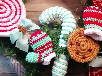 Como montar tu corona navideña | Corona Navideña a Crochet | Navidad a crochet | Tejidos Penny's ens