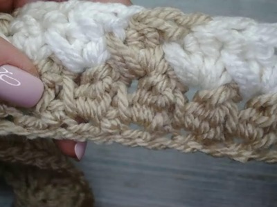 HE DESCUBIERTO UN NUEVO PUNTO DE CROCHET Y VAMOS A HACER UN RETO CON EL