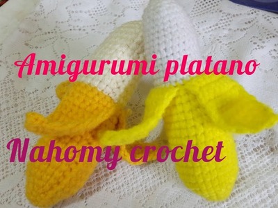 Plátano Amigurumi A Crochet Paso A Paso ????????????