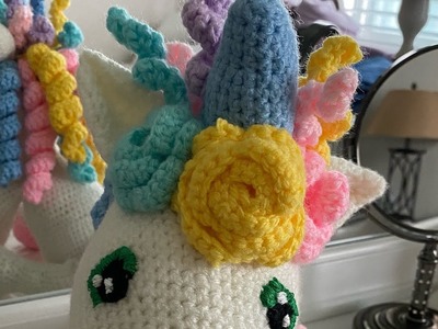 Unicornio ???? amigurumi cabeza 1 parte