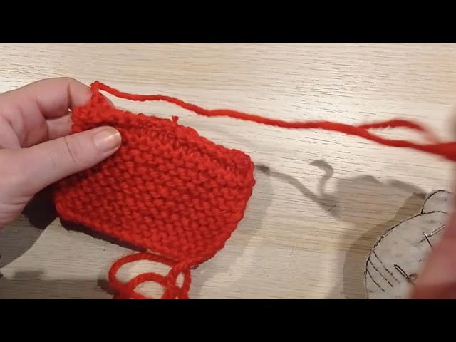 COMO COSEMOS UN TEJIDO A DOS AGUJAS*