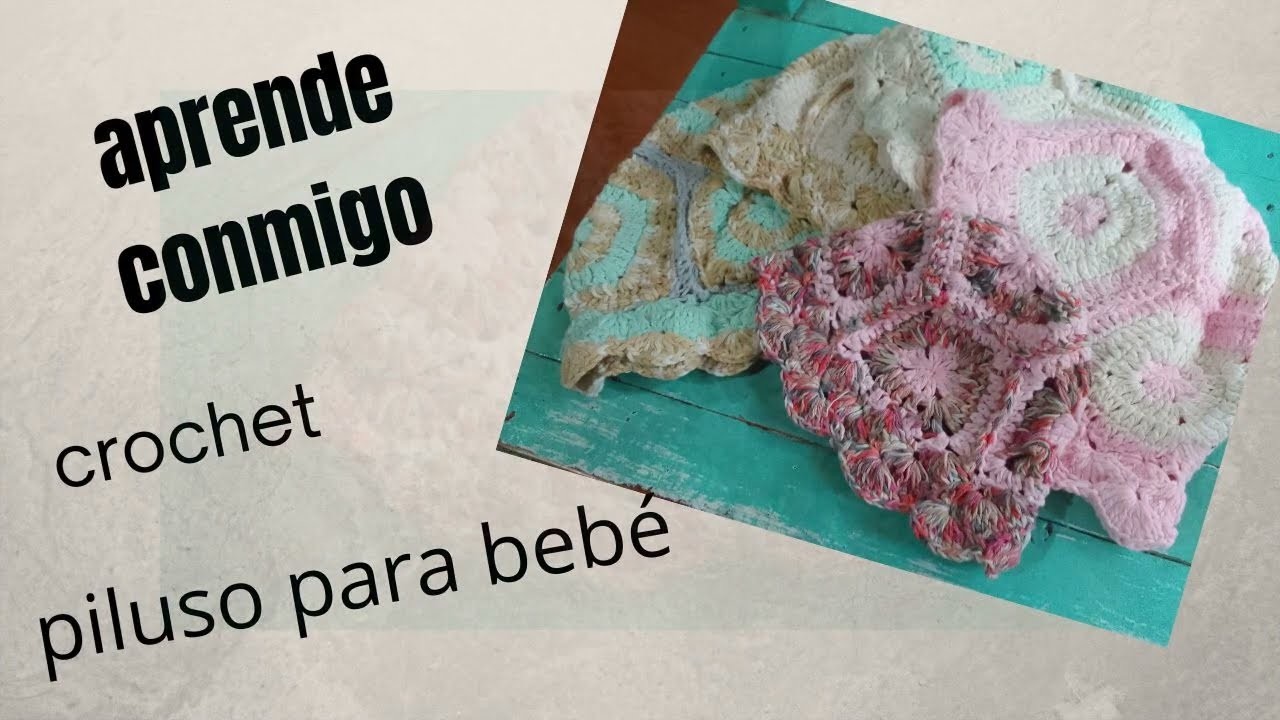 Gorro al crochet para bebé