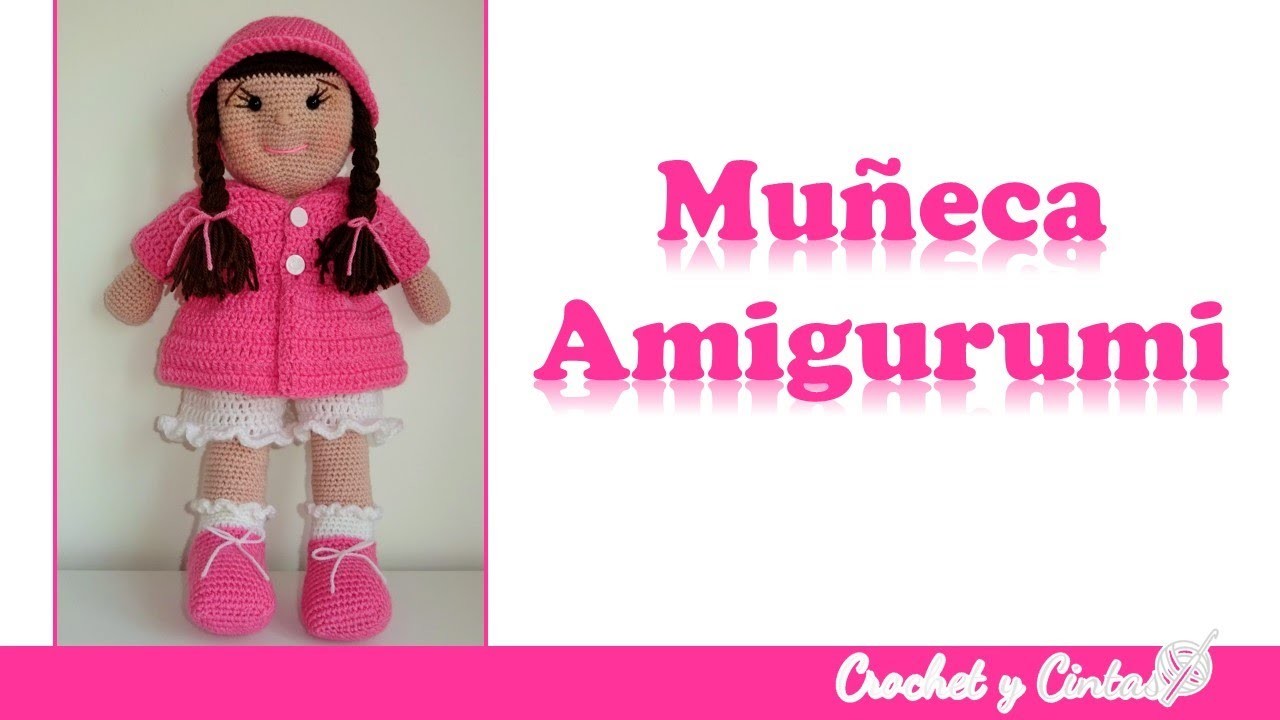 Muñeca Amigurumi   PARTE 2 – Cabeza, uniendo las piezas - Tejidos a crochet