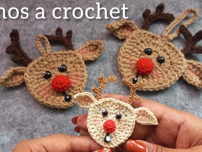 Reno a Crochet para tu arbolito #navidadcrochet #navidad #amigurumi