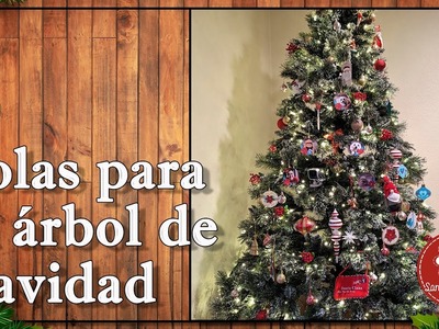 Bolas para decorar tu árbol de Navidad