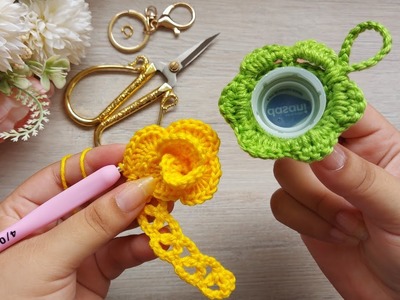 ¡Wow Super Easy! Muy ÚTIL souvenir  crochet ????  Hazlo para VENDER o REGALAR te Encantará !! ???? ????