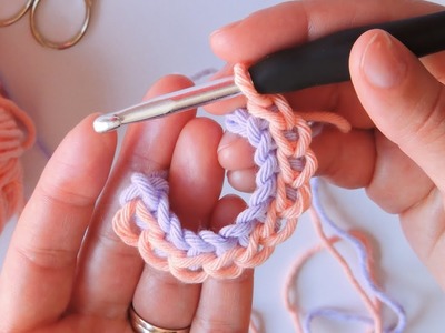 No vas a creer que tan rápidos las harás, son tan originales que te van a encantar patrón de crochet