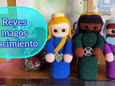 #Reyes magos#Nacimiento#Amigurumis#No es mío el patrón#crochet#ganchillo#Subtítulos