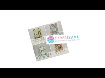 Troqueles y tarjetas bonitas con Globleland #scrapbooking #globleland #ideas #art #cards
