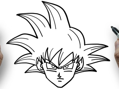Cómo Dibujar a Goku Paso a Paso FÁCIL - Dragon Ball