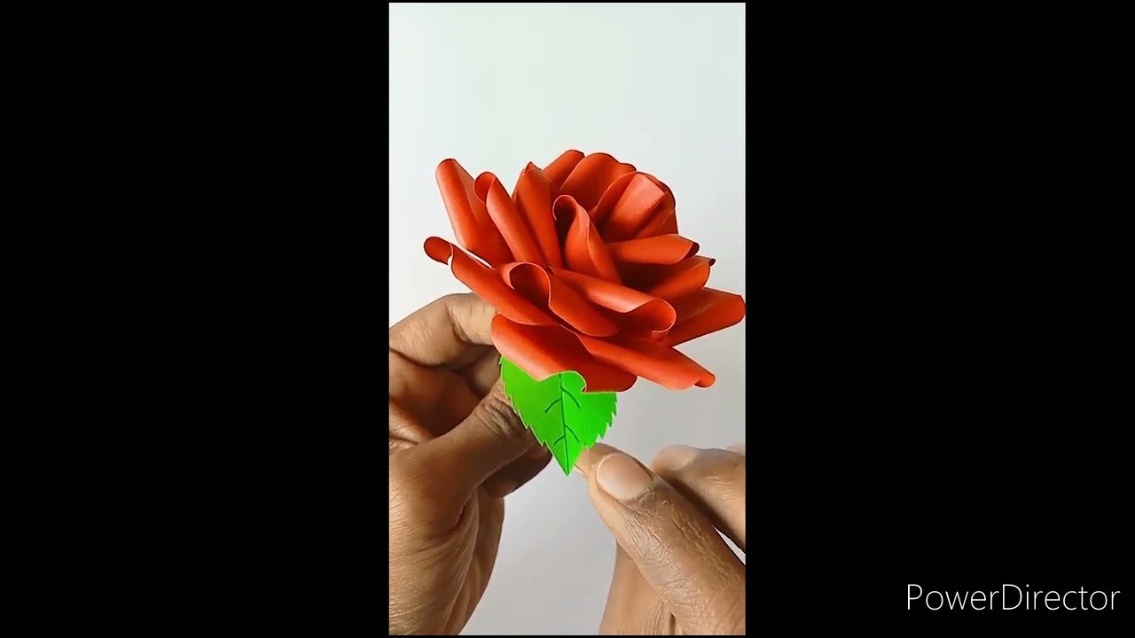 DIY - Rose Flower Paper ? How To Make | Paper Rose | Paper Flower